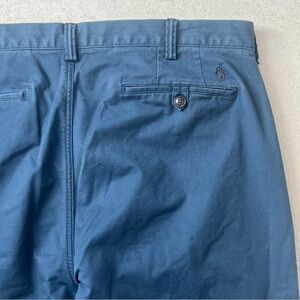Polo Ralph Lauren Stretch Straight Fit Navy Cotton Twill Chino Pants Men’s 38x27